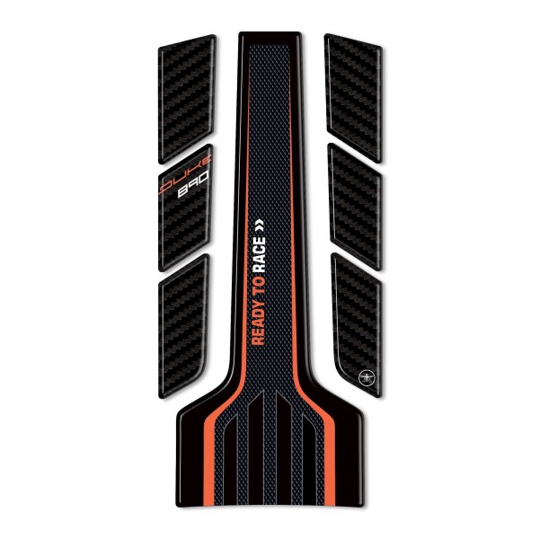 Adesivi 3D Protezione Paraserbatoio moto compatibili con Ktm 890 Duke 2021-23