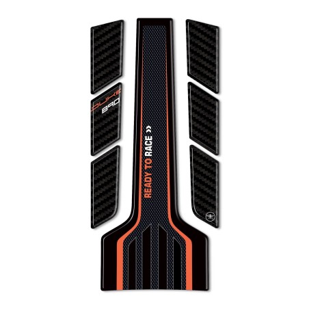 Adesivi 3D Protezione Paraserbatoio moto compatibili con Ktm 890 Duke 2021-23