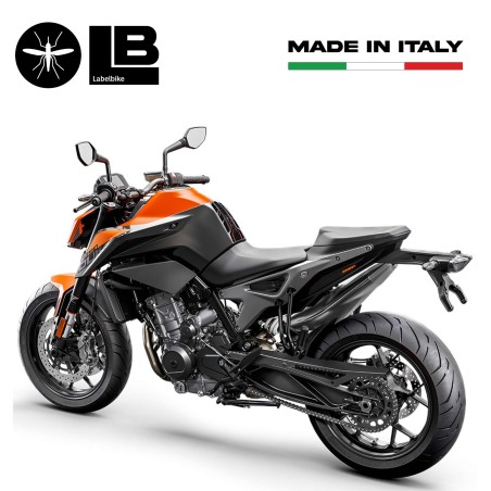 Adesivi 3D Protezione Paraserbatoio moto compatibili con Ktm 890 Duke 2021-23