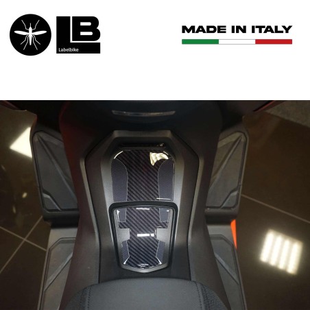 3D-Aufkleber Fußstütze und Türschutz kompatibel mit Honda Forza 125 2022-23