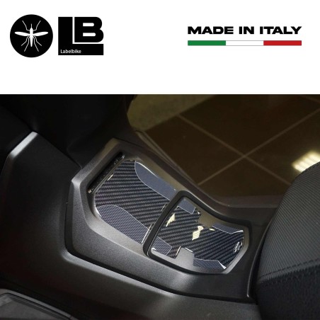 Stickers 3D repose-pieds et protection de porte compatibles avec Honda Forza 350 2022-25