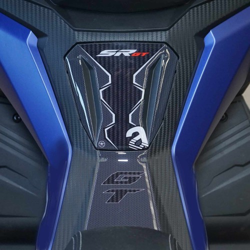 3D-Aufkleber Fußstütze und Türschutz kompatibel mit Aprilia SR GT 125 und 200
