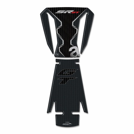 3D stickers footrest and door protection compatible with Aprilia SR GT 125 and 200