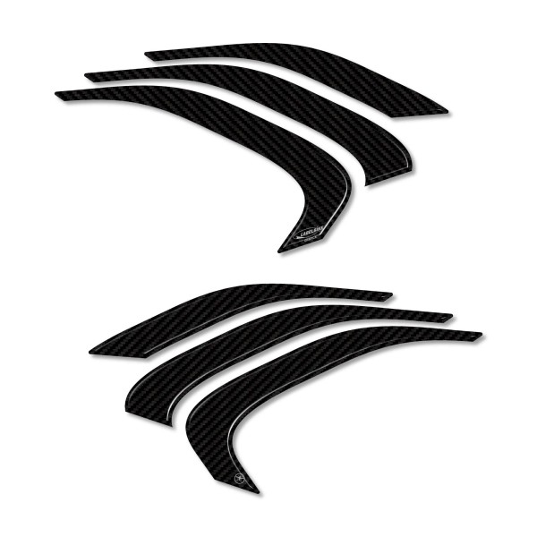 Pegatinas 3D Protección estribera pasajero compatible con Yamaha Xmax 2023