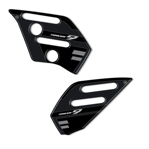 Adesivi 3D Protezioni Batti Tacco compatibili con Yamaha Tracer 9 2021 - 2024 2