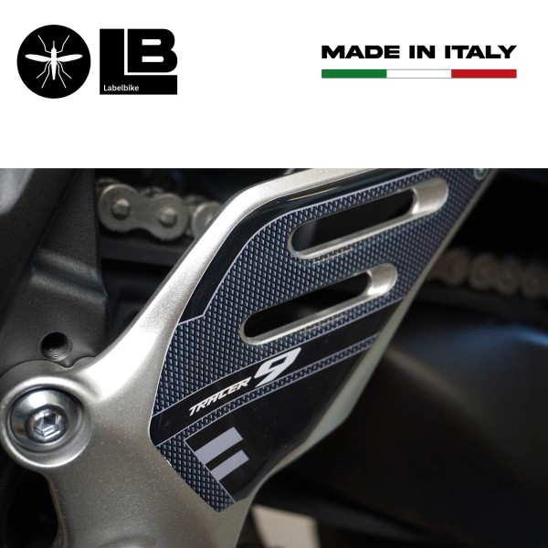 Adesivi 3D Protezioni Batti Tacco compatibili con Yamaha Tracer 9 2021 - 2024