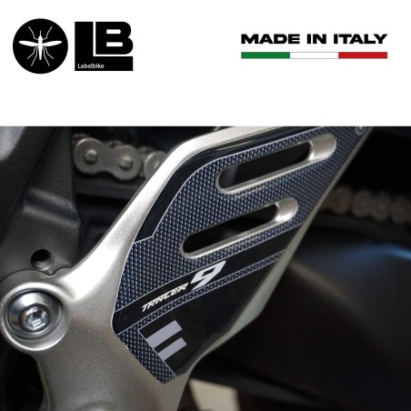 Adesivi 3D Protezioni Batti Tacco compatibili con Yamaha Tracer 9 2021 - 2024