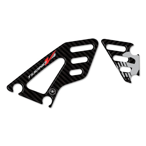 Stickers 3D Protecteurs de talons compatibles avec Aprilia Tuono V4 1100 2011-2025 2