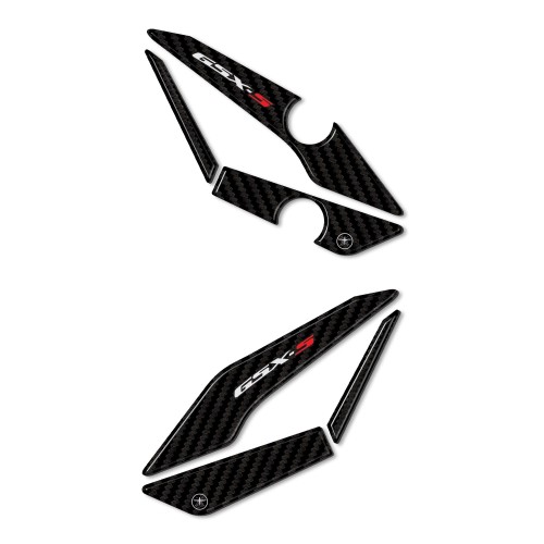 Adesivi 3D Protezioni Battitacco Compatibili Con Suzuki GSX-S 750 2016-2020 2