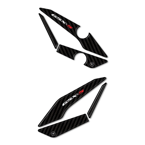 Protecteurs de talons 3D compatibles avec Suzuki GSX-S 750 2016-2020