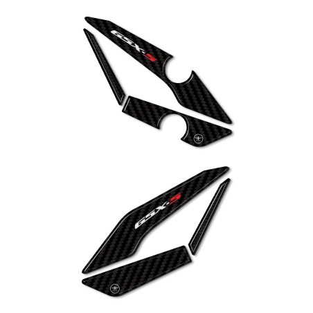 Adesivi 3D Protezioni Battitacco Compatibili Con Suzuki GSX-S 750 2016-2020