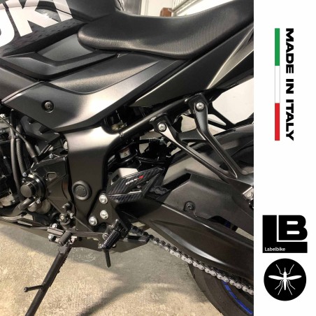 3D Stickers Heel Protectors Compatible With Suzuki GSX-S 750 2016-2020