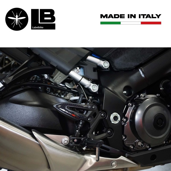 Pegatinas 3D Protectores de talón compatibles con Suzuki GSX-S 950 2021-2025