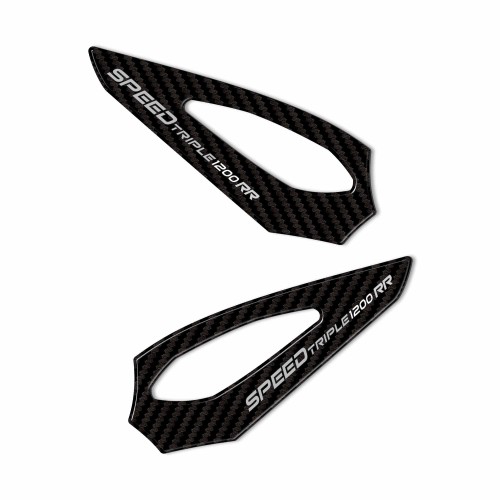 3D Heel Protector Stickers compatible with Triumph Speed Triple 1200 RR 2