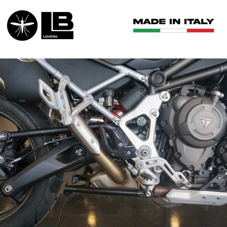 Protectores de talón adhesivos 3D compatibles con Triumph Tiger 1200 GT y Rally