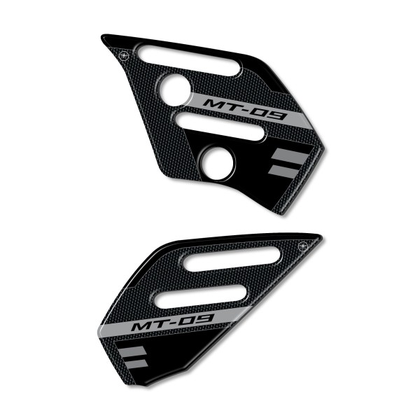 3D Stickers Heel Protectors compatible with Yamaha Mt-09 Mt09 SP 2021-2025