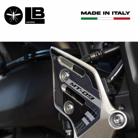 3D Aufkleber Fersenschützer kompatibel mit Yamaha Mt-09 Mt09 SP 2021-2025