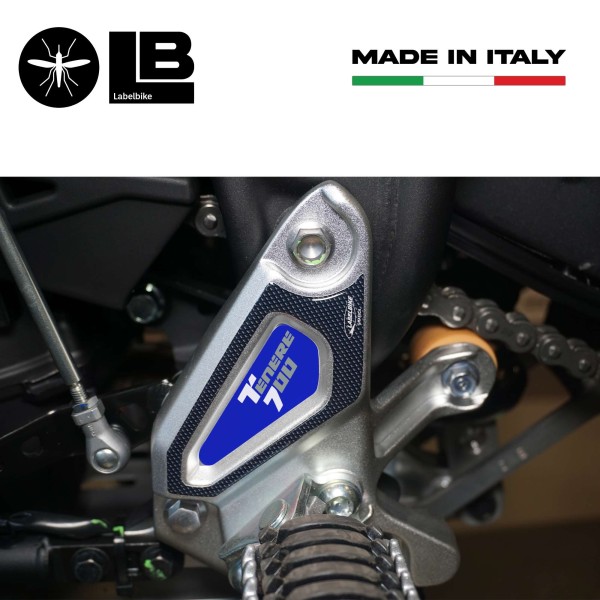 3D Heel Protector Stickers compatible with Yamaha tenere 700