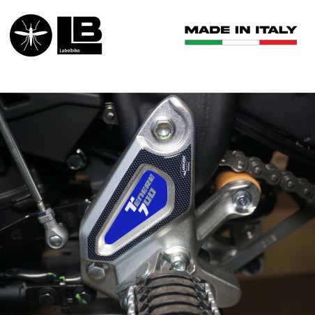 3D Fersenschützer Aufkleber kompatibel mit Yamaha tenere 700