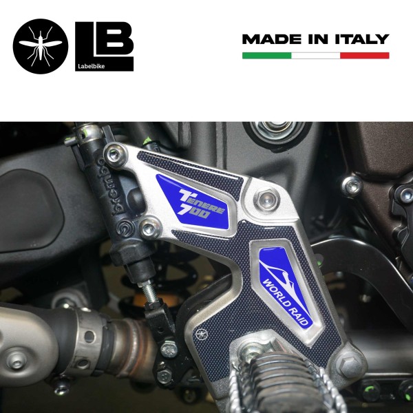 Stickers de protection de talon 3D compatibles avec Yamaha tenere 700