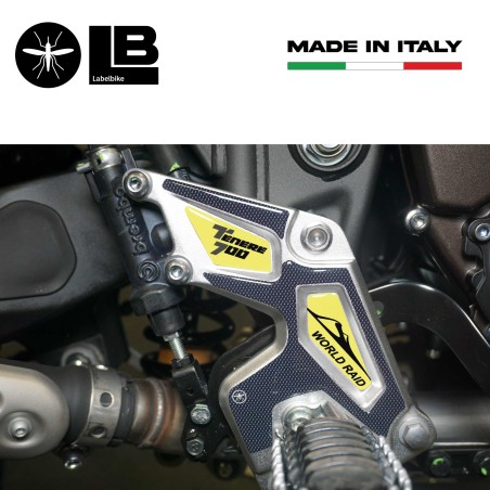 Pegatinas protectoras de talón 3D compatibles con Yamaha tenere 700