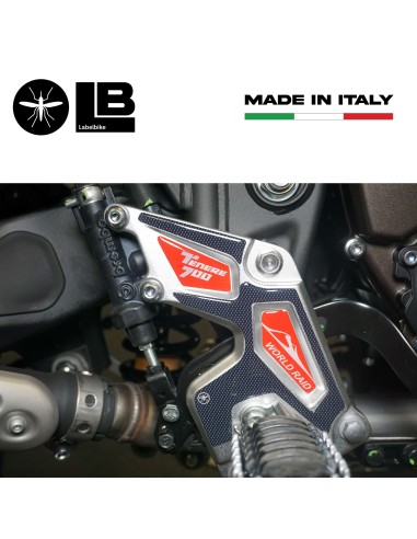 Stickers de protection de talon 3D compatibles avec Yamaha tenere 700