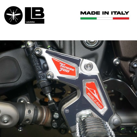 3D Heel Protector Stickers compatible with Yamaha tenere 700
