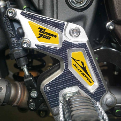 Adesivi 3D Protezioni Battitacco compatibili con Yamaha tenere 700 Rally Edition
