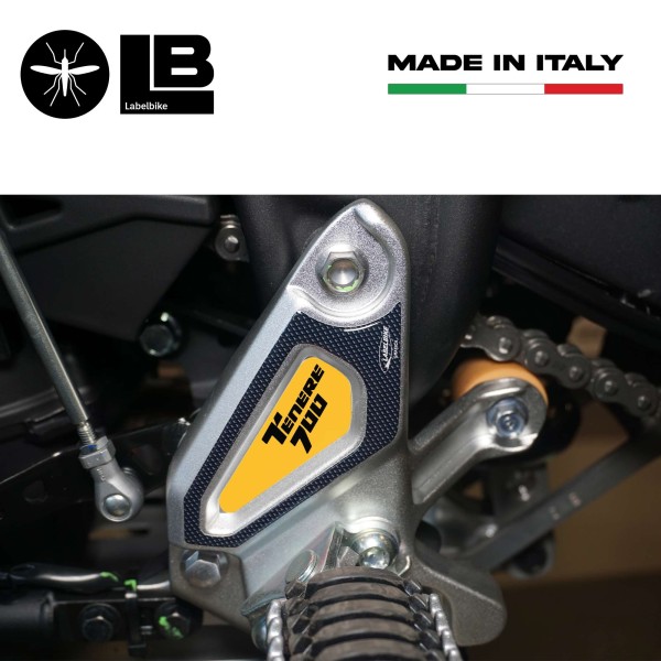 Adesivi 3D Protezioni Battitacco compatibili con Yamaha tenere 700 Rally Edition