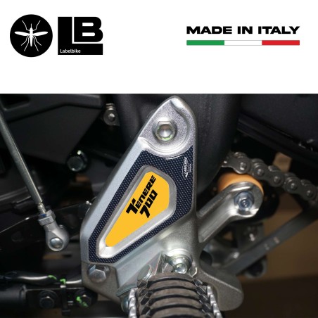 Adesivi 3D Protezioni Battitacco compatibili con Yamaha tenere 700 Rally Edition