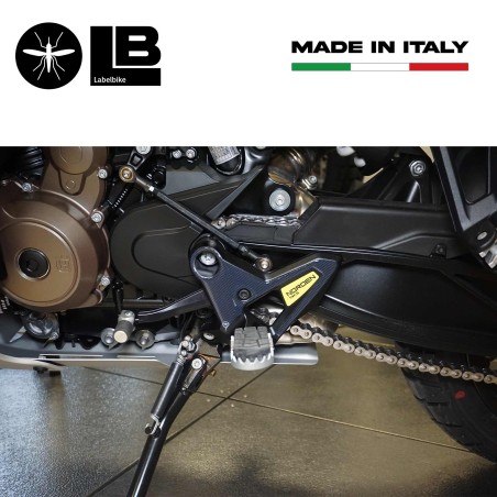 Pegatinas 3D protectores talón moto compatible con Husqvarna Norden 901