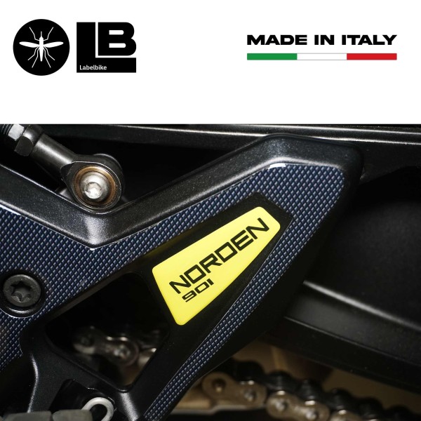 Pegatinas 3D protectores talón moto compatible con Husqvarna Norden 901