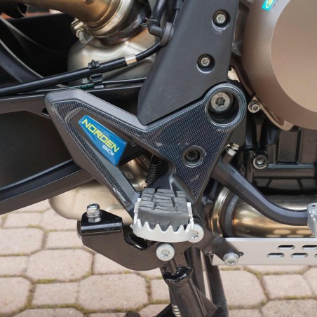 Pegatinas 3D protectores talón moto compatible con Husqvarna Norden 901 2023