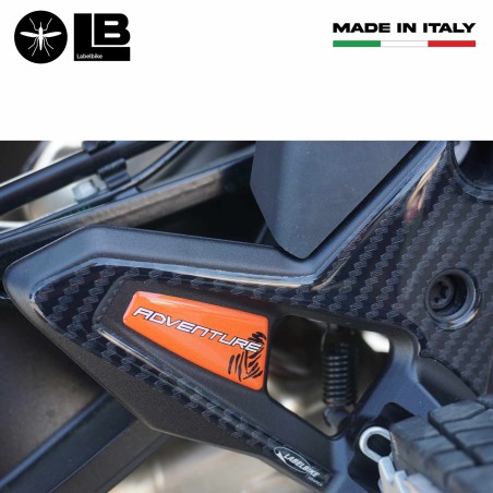 Adesivi 3D Protezioni Battitacco moto compatibili con Ktm 790-890 Adventure