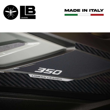 3D Stickers Boomerang side protectors compatible with Honda Forza 350 2022-25