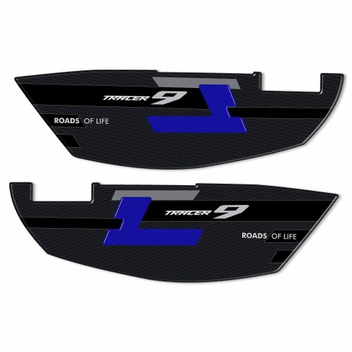 Adesivi 3D Protezioni Borse Laterali compatibili con Yamaha Tracer 9 2021-2024 2
