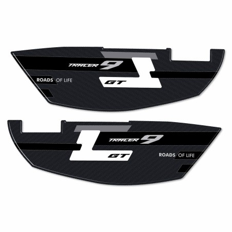 Adesivi 3D Protezioni Borse Laterali moto compatibili con Yamaha Tracer 9 GT