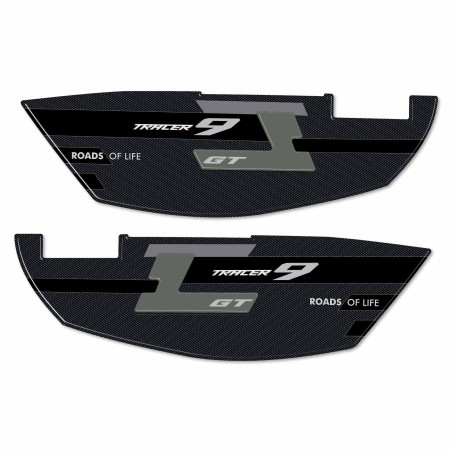 Adesivi 3D Protezioni Borse Laterali moto compatibili con Yamaha Tracer 9 GT