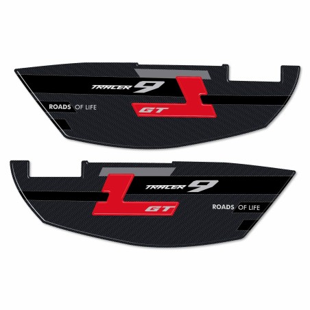 Adesivi 3D Protezioni Borse Laterali moto compatibili con Yamaha Tracer 9 GT