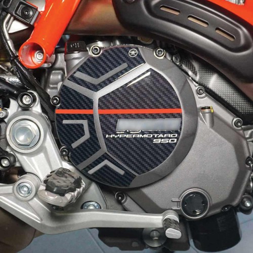 Stickers 3D Protecteurs de carter compatibles avec Ducati Hypermotard 950 SP 2019-25