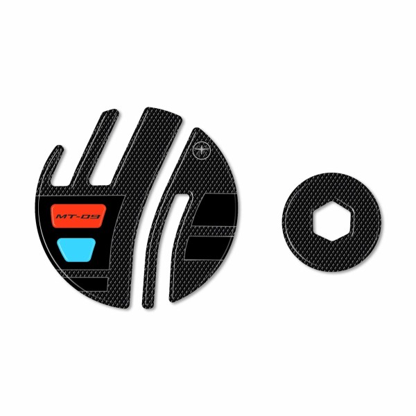 Adesivi 3D Protezioni carter moto compatibili con Yamaha Mt09 Mt-09 SP 2021-25