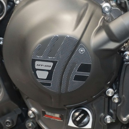 Stickers 3D Protecteurs de carter moto compatibles avec Yamaha Mt09 Mt-09 SP 2021-25