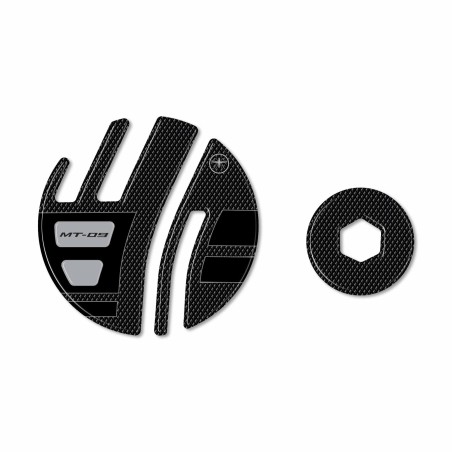 Pegatinas 3D Protectores de cárter de moto compatibles con Yamaha Mt09 Mt-09 SP 2021-25