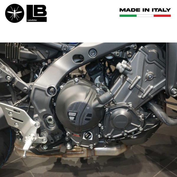 3D Stickers Motorcycle crankcase protectors compatible with Yamaha Mt09 Mt-09 SP 2021-25