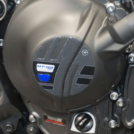 Pegatinas 3D Protectores de cárter de moto compatibles con Yamaha Mt09 Mt-09 SP 2021-25