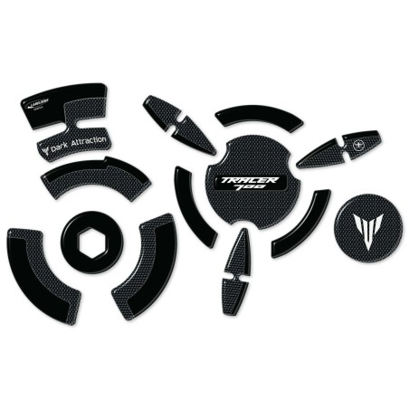 Stickers 3D moto protecteurs de carter compatibles Yamaha Tracer 700 Tracer 7 2021-23