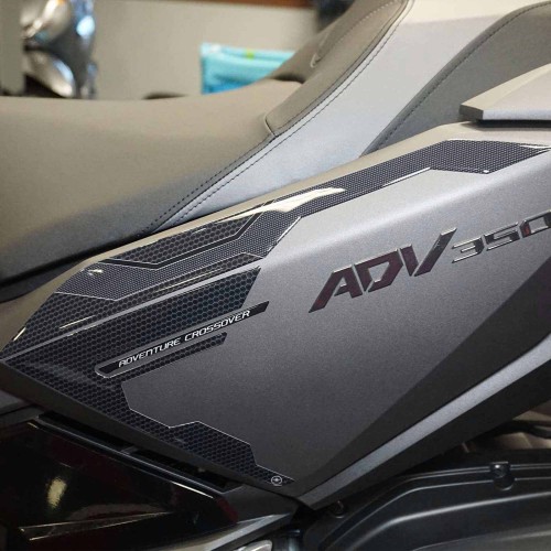 Pegatinas 3D Protectores laterales traseros compatibles con Honda ADV350 2022-25