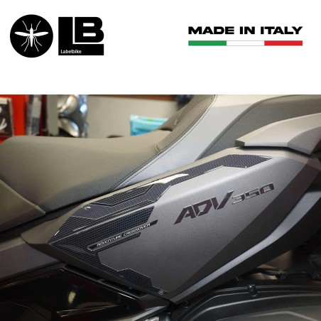 Adesivi 3D Protezioni Fianchetti posteriori compatibili con Honda ADV350 2022-25