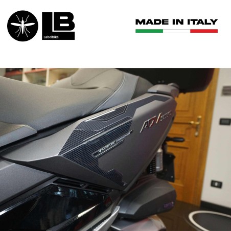 3D Aufkleber Seitenschutz hinten kompatibel mit Honda ADV350 2022-25
