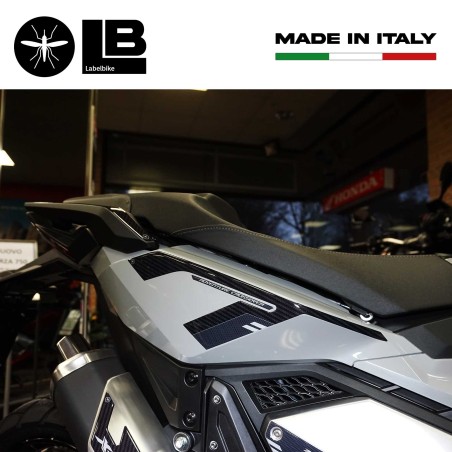 Adesivi 3D Protezioni Fianchetti Posteriori Compatibili Con Honda X-Adv 2021-25